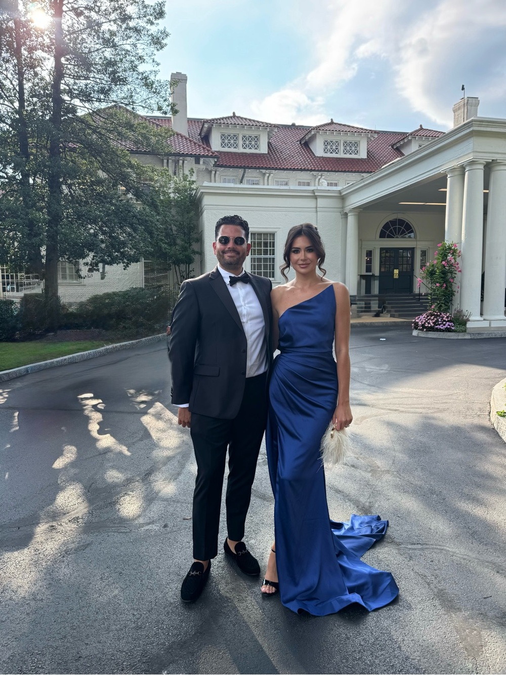 Stunning Long Cobalt Blue Gown